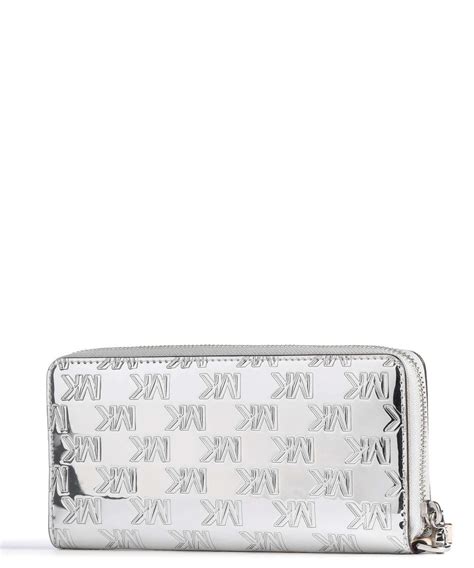 michael kors geldbörse nieten silber